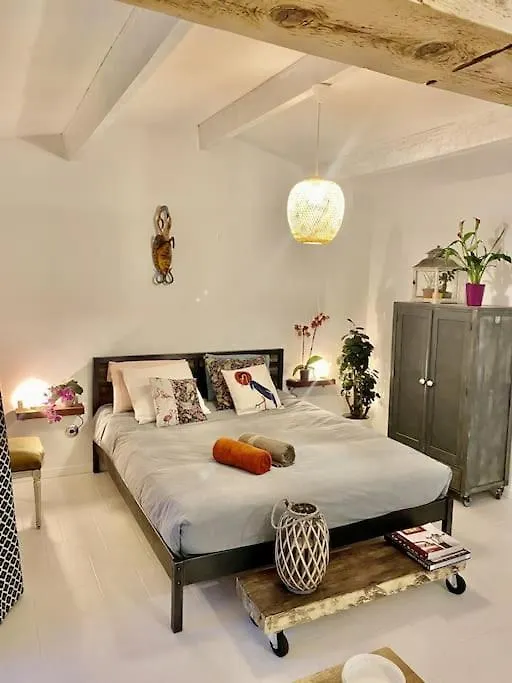 Grand Studio 30M Avec Jardin Proche Des Plages Sausset-les-Pins Apartament